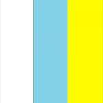 White/Skyblue/Yellow