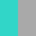 Turquoise/Grey