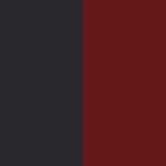 Black / Maroon (Matte)(Eyelet:Transparent; Grip:White)