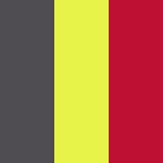 Dark Grey/Yellow/Red (Matte)