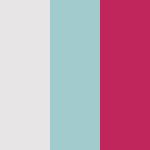 White/Sky Blue/Red (Matte)